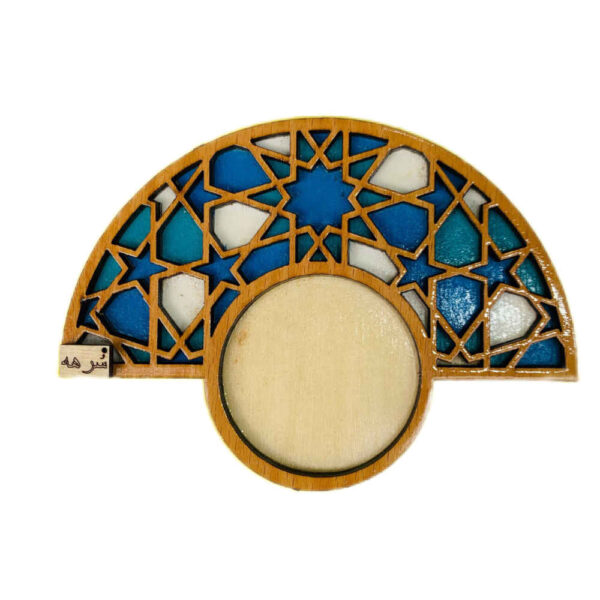 木质几何杯垫 – 设计款 Kiana (2件装)