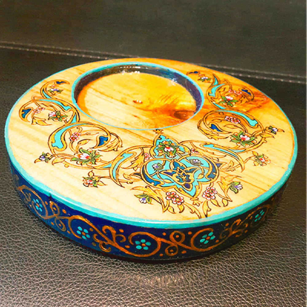 饮品杯垫套装 – 波斯灵感艺术设计 Tazhib