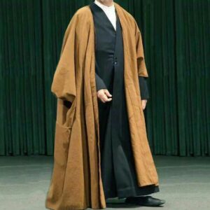伊斯兰男士羊毛 Bisht 长袍 – 适合寒冷季节 – 阿拉伯传统