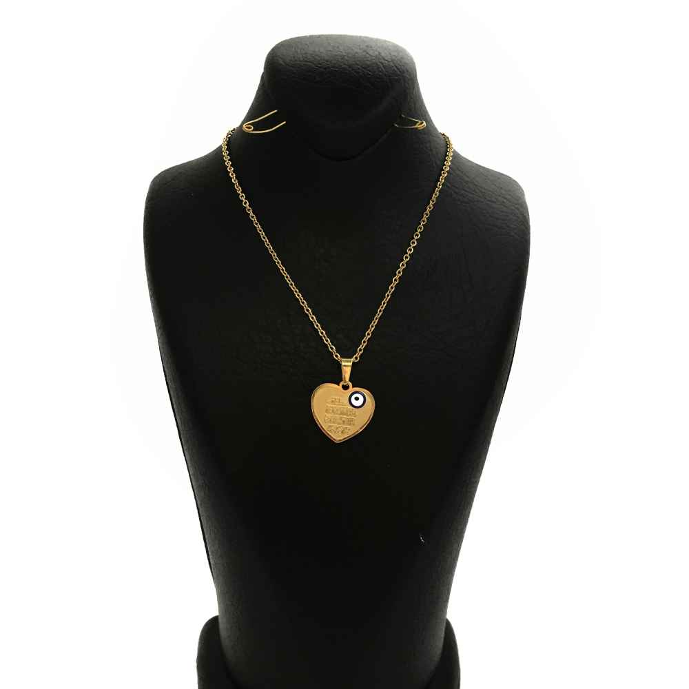 Main image of 伊斯兰 Wan Yakad 钢项链配心形吊坠