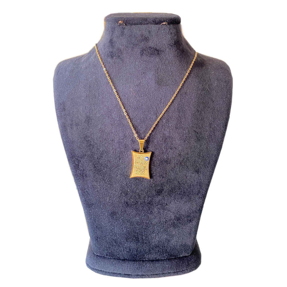 伊斯兰 Wan Yakad 钢质项链——Tara 吊坠