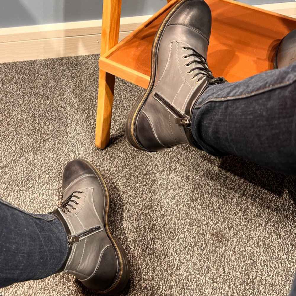 男士踝靴 – 型号 204