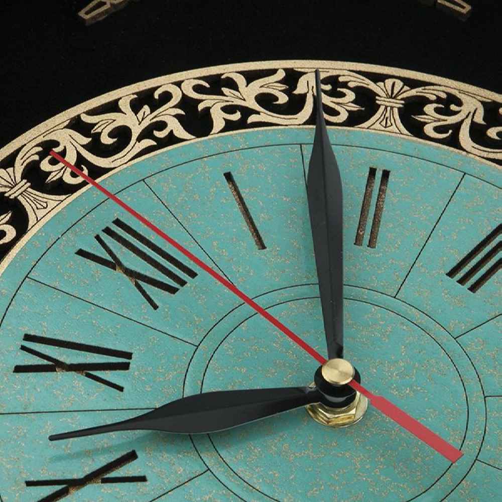 手工波斯镶嵌木壁挂时钟 款式 Toranj