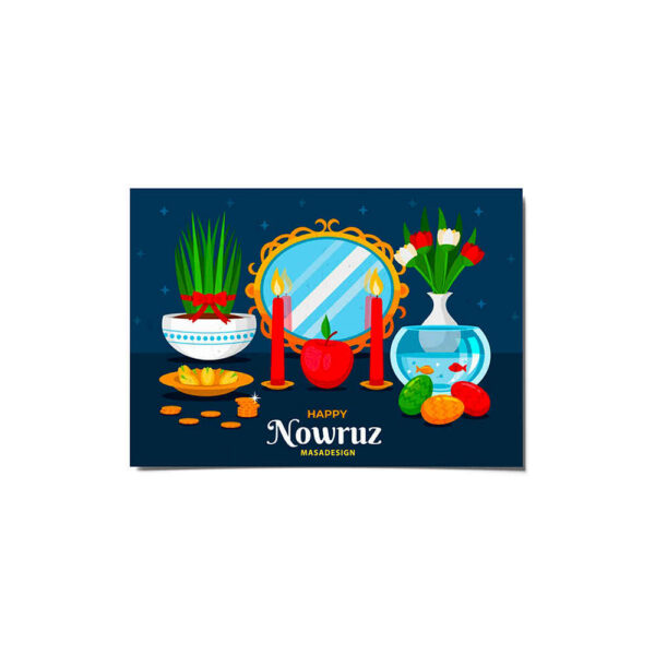Happy Nowruz 贺卡 波斯新年 Eid 4600646