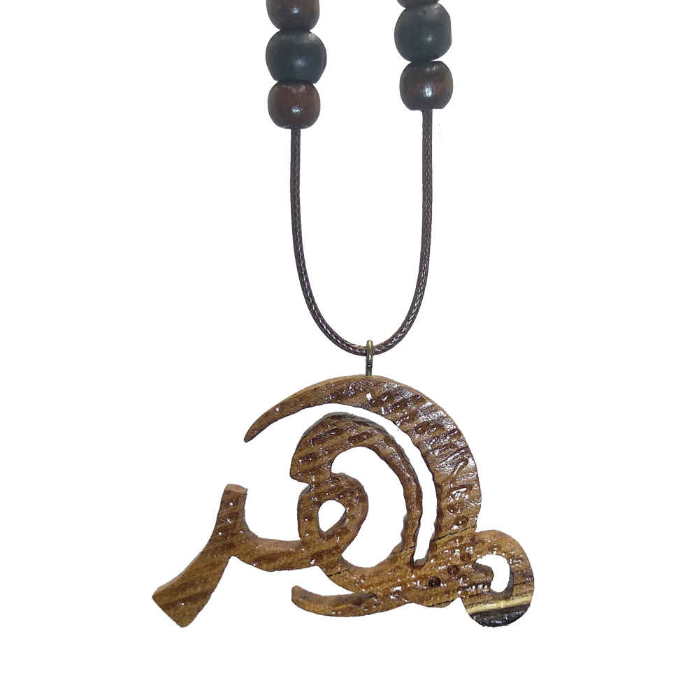 波斯木质项链 艺术款 Mehr 书法