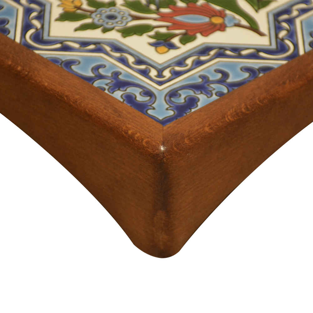 Rush 茶及零食托盘——波斯工艺灵感