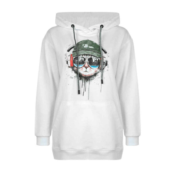 女士棉质连帽衫 54176款