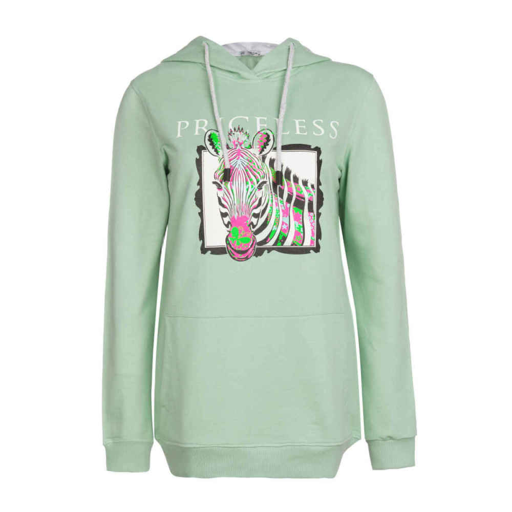 Main image of 女士棉质连帽衫 54230款