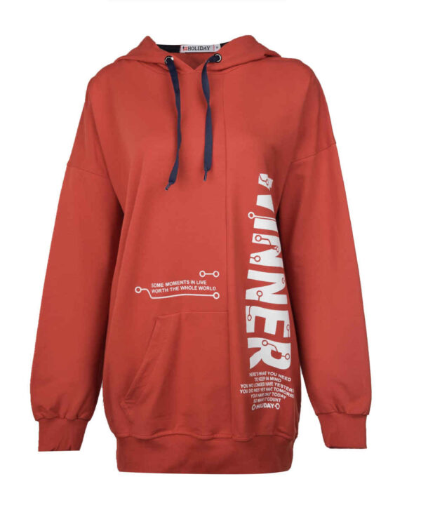 女士棉质连帽衫 62972款