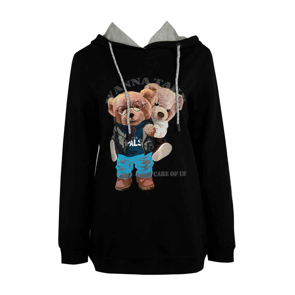 Main image of 女士棉质连帽衫 79363款