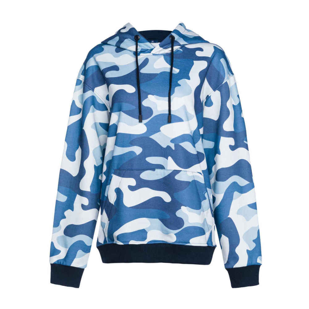 Main image of 女士游击风棉质连帽衫 54289款