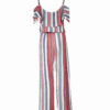 Thumbnail 2: 女式条纹阔腿连体裤 Elvise 款