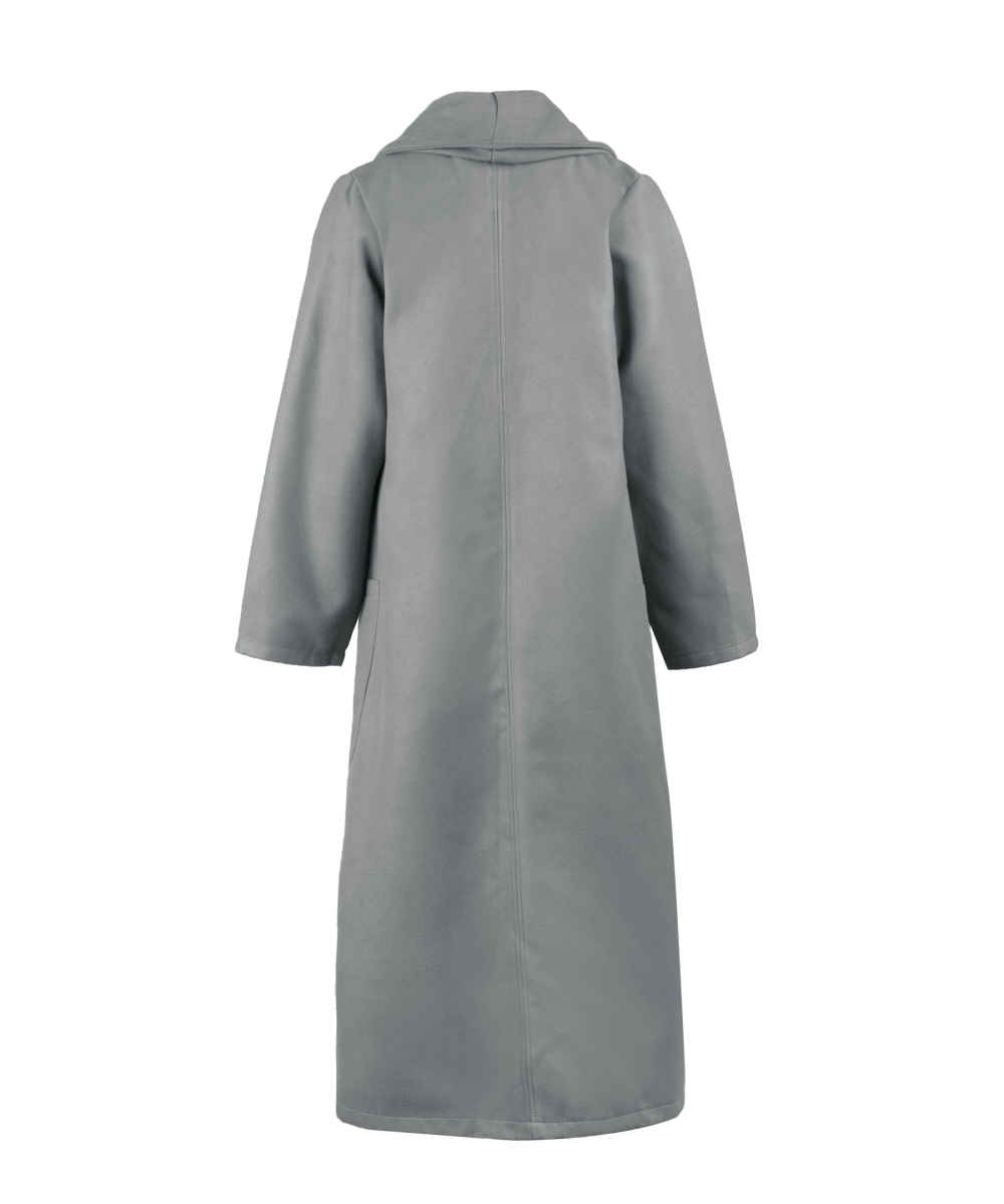 女式双排扣棉质外套 – 经典永恒