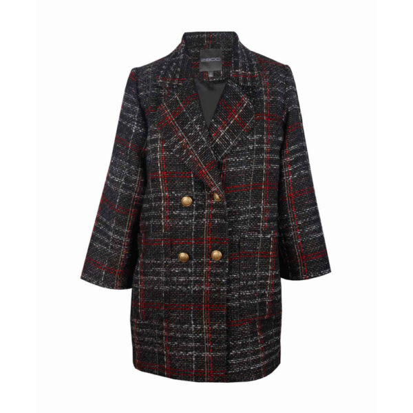 女式时尚双排扣外套 – 时尚多功能