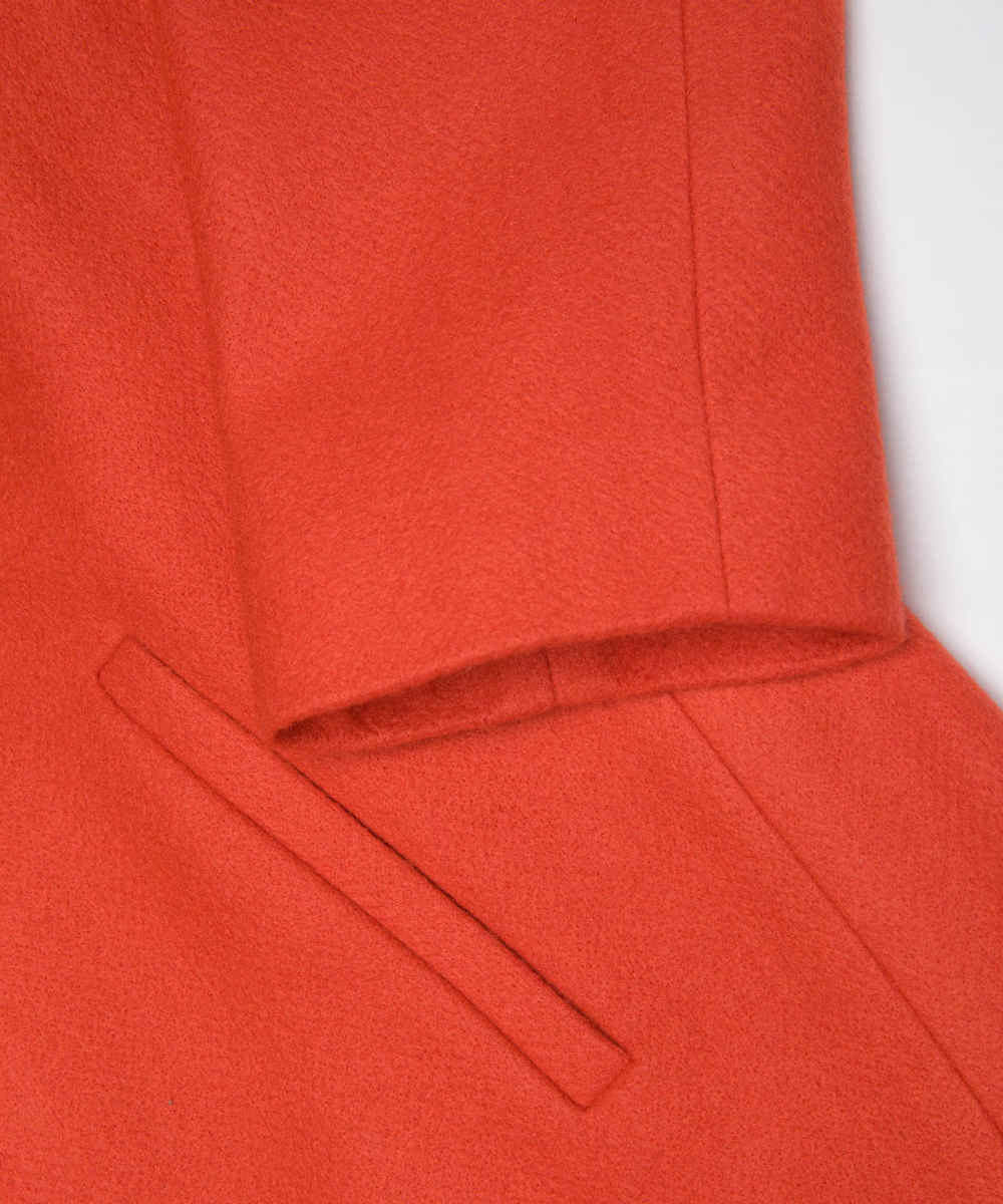 女式双排扣棉质外套 – 时尚舒适