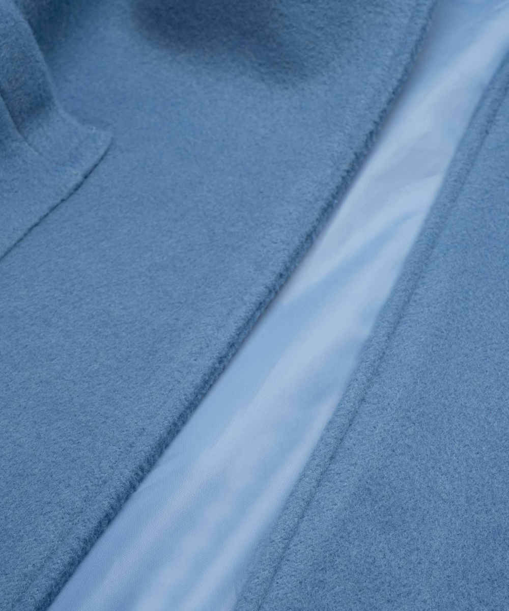 女式双排扣棉质外套 – 优雅设计