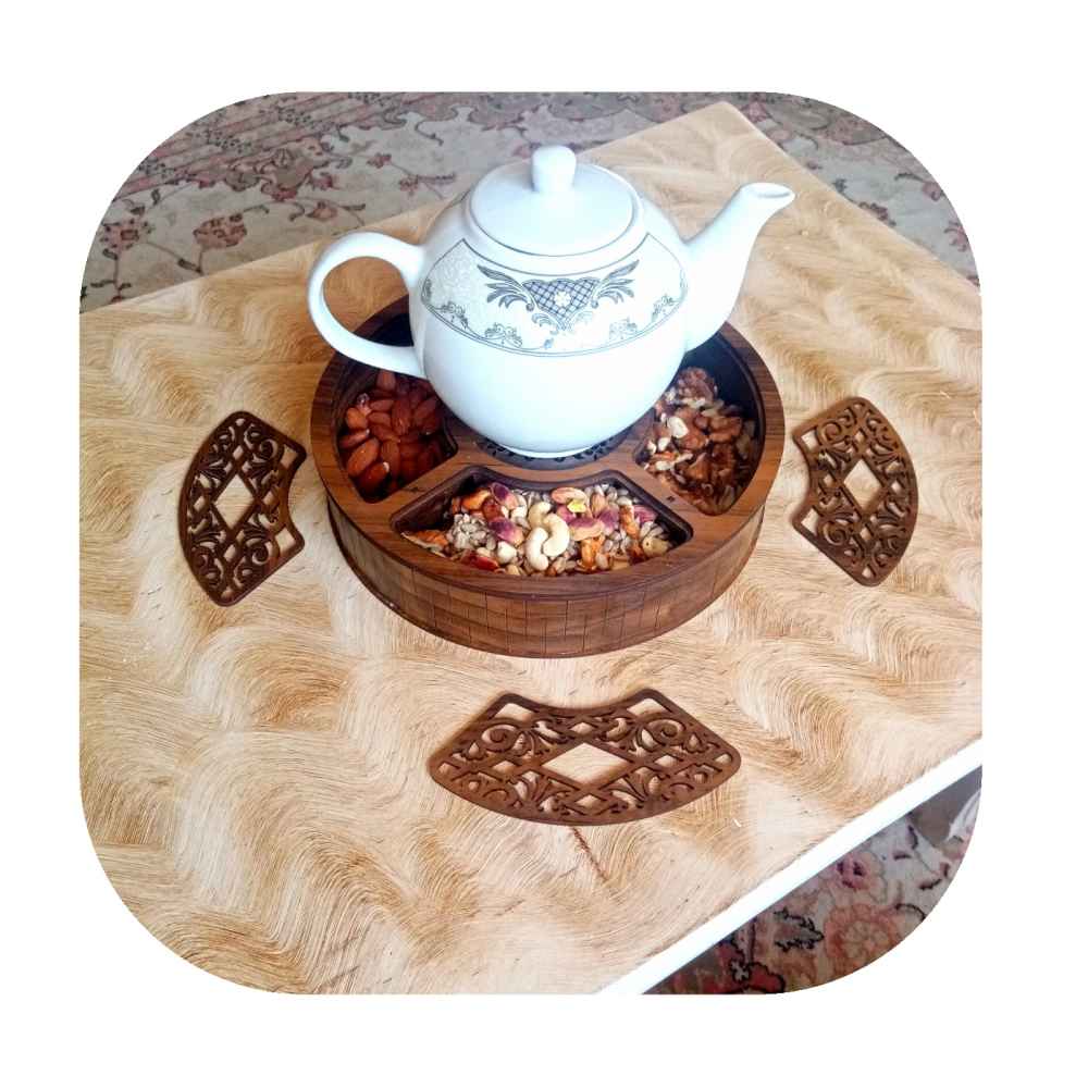 木质茶叶收纳盒——带内置加热功能,可存放散茶和茶包