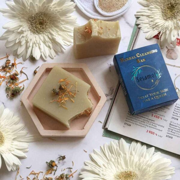 手工天然香皂——适合各种肤质（6块）