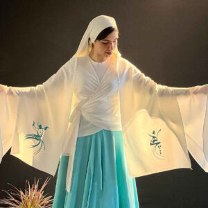 女式旋转托钵僧舞服饰套装 – 传统永恒