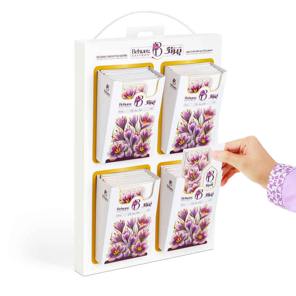 Behrang 顶级藏红花 – 正宗伊朗产 – 2克(40份装)