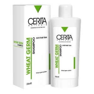 Cerita 小麦胚芽防脱发洗发水 – 滋养头皮，减少掉发（2 瓶装）