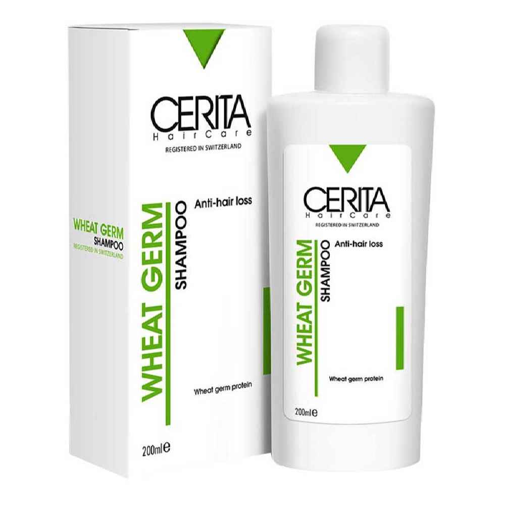 Main image of Cerita 小麦胚芽防脱发洗发水 – 滋养头皮，减少掉发（2 瓶装）