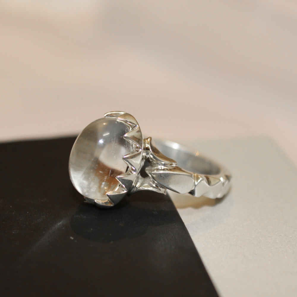 男士 Dur-e Najaf 银戒指 订婚款 Vahab