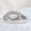 Thumbnail 3: 女士 Dur-e Najaf 银戒指 订婚款 Bliss Hoora