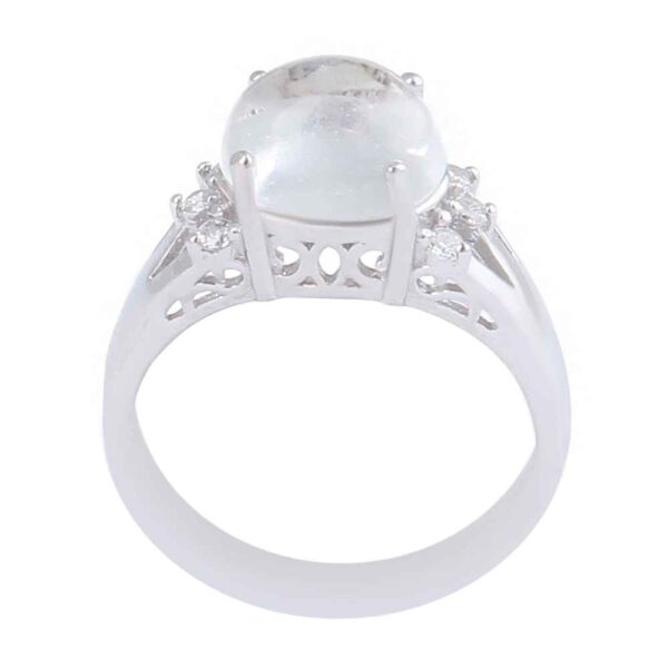 女士 Dur-e Najaf 银戒指 订婚款 Bliss Hoora