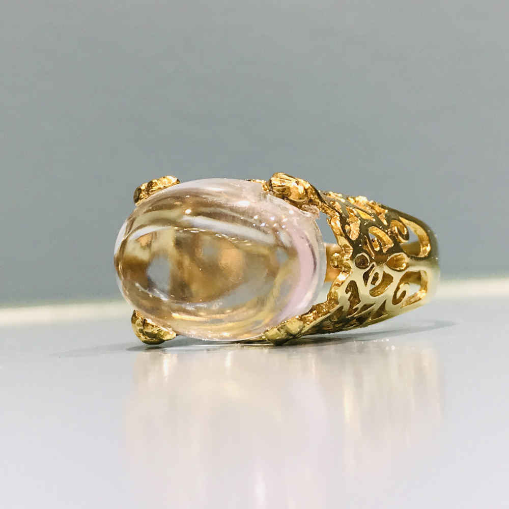 女士 Dur-e Najaf 银戒指 手工款 Negar