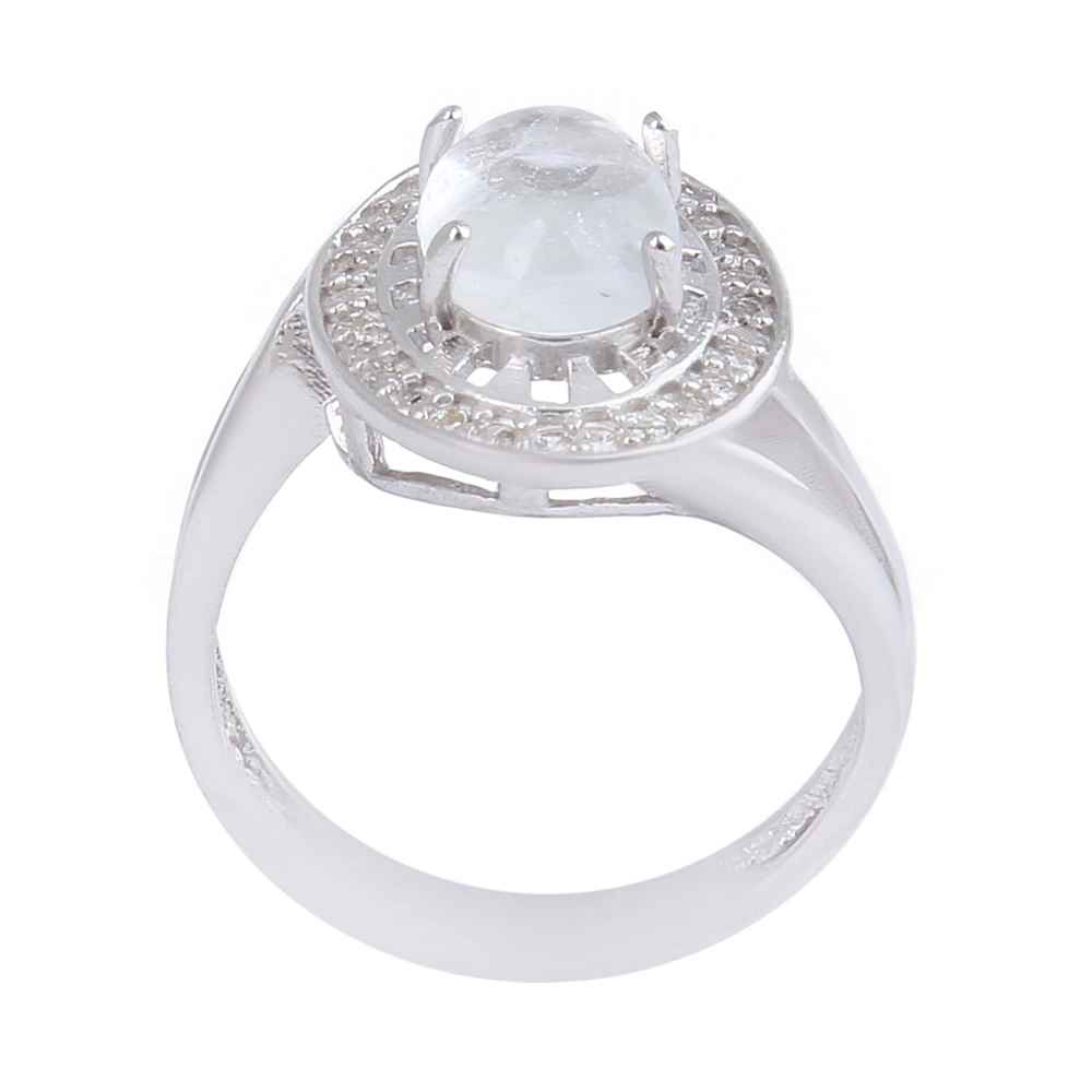 Main image of 女士 Dur-e Najaf 银戒指 订婚款 Bliss Raha