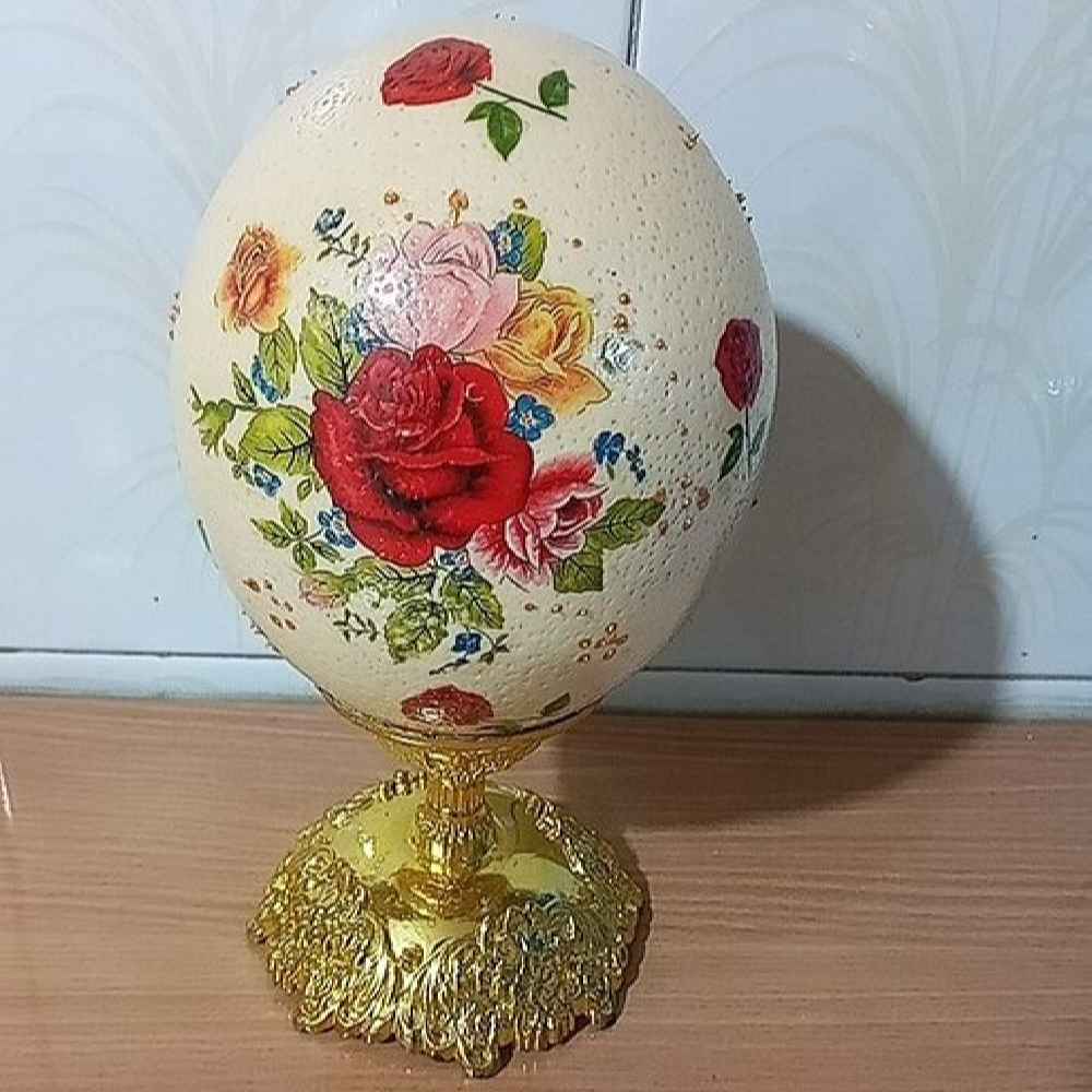 伊斯兰手绘装饰鸵鸟蛋壳 —— Van Yakad
