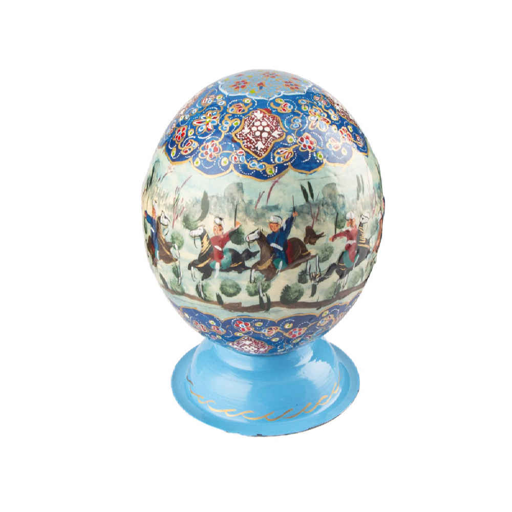 波斯手绘装饰鸵鸟蛋壳 —— Shekar