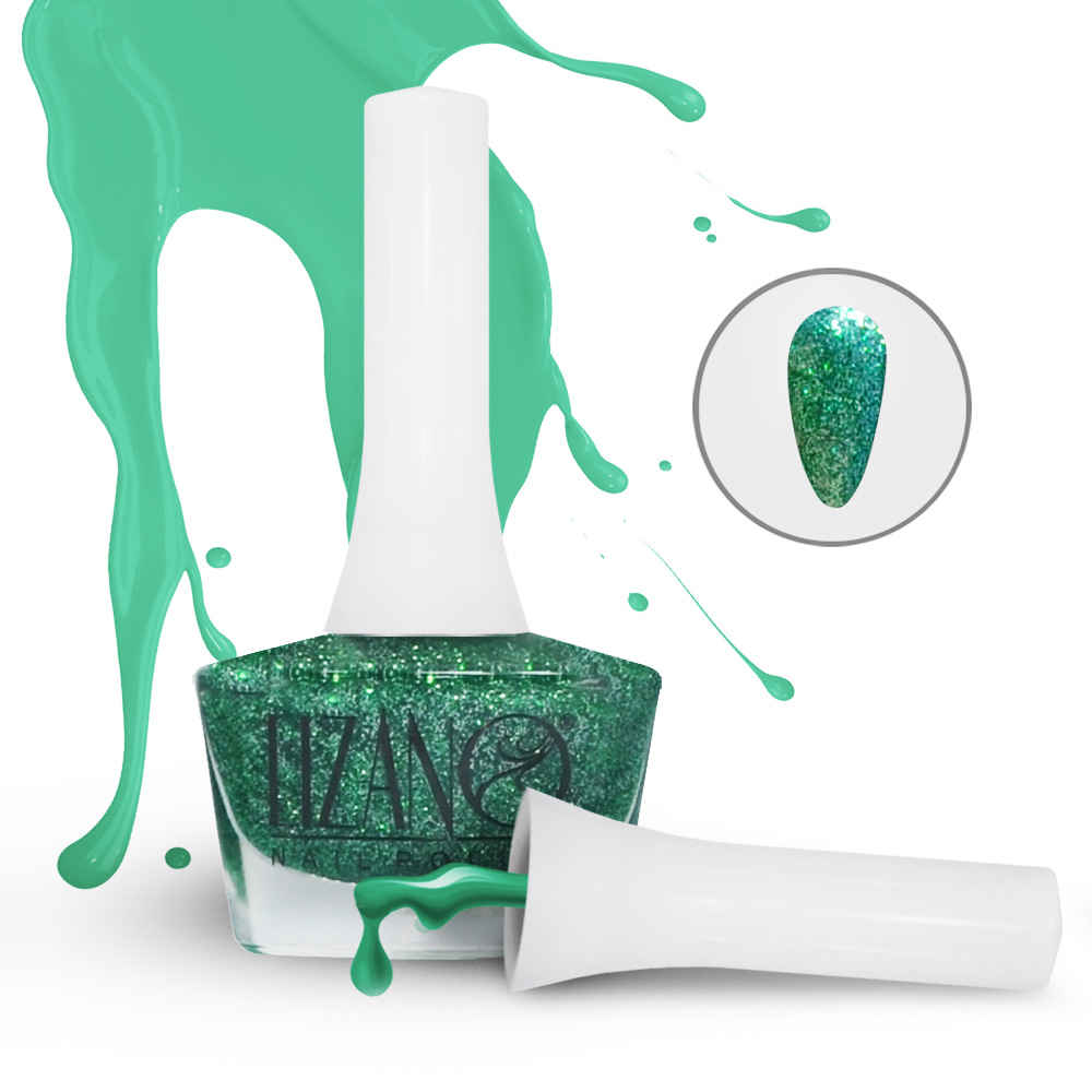 Halal 指甲油 闪光透气 闪亮色系(×6)