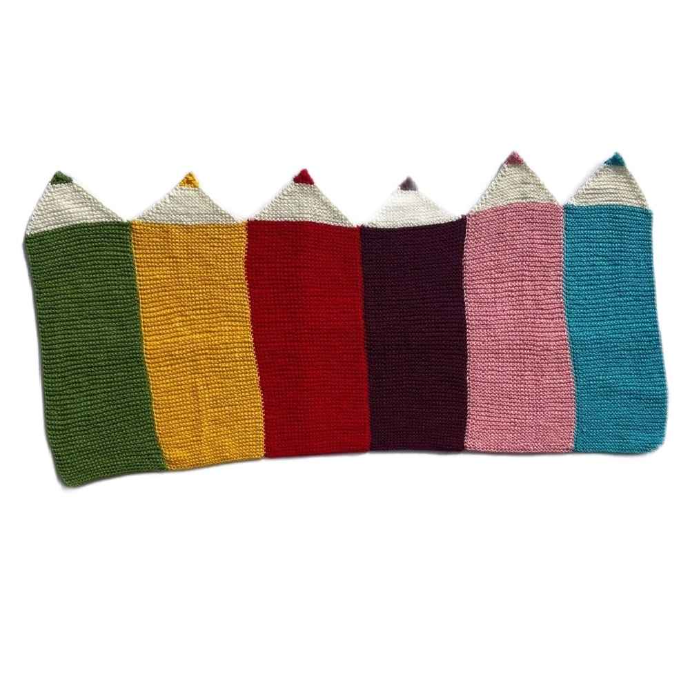 Main image of 手工编织波西米亚风格地毯——铅笔设计