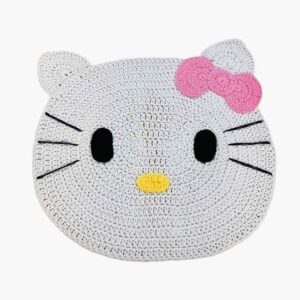 手工编织波西米亚风格地毯——Kitty 设计