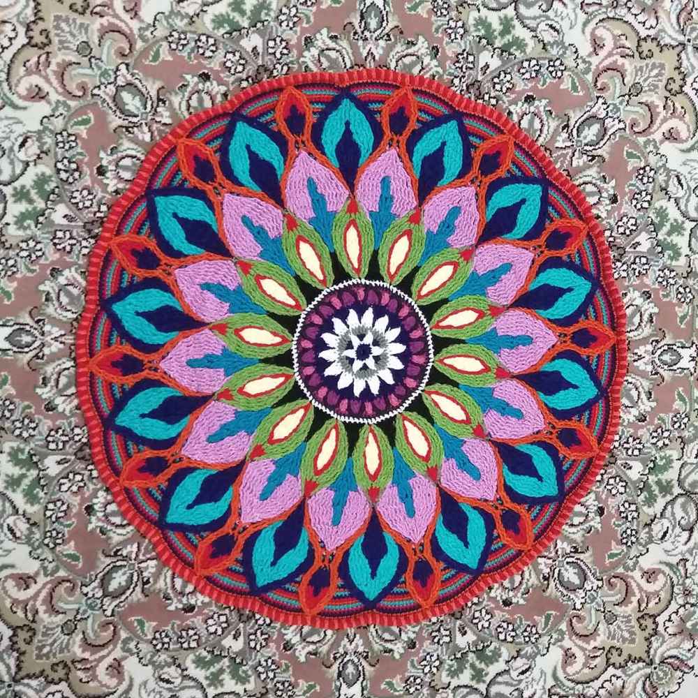 手工编织波西米亚风格地毯——Karim 图案