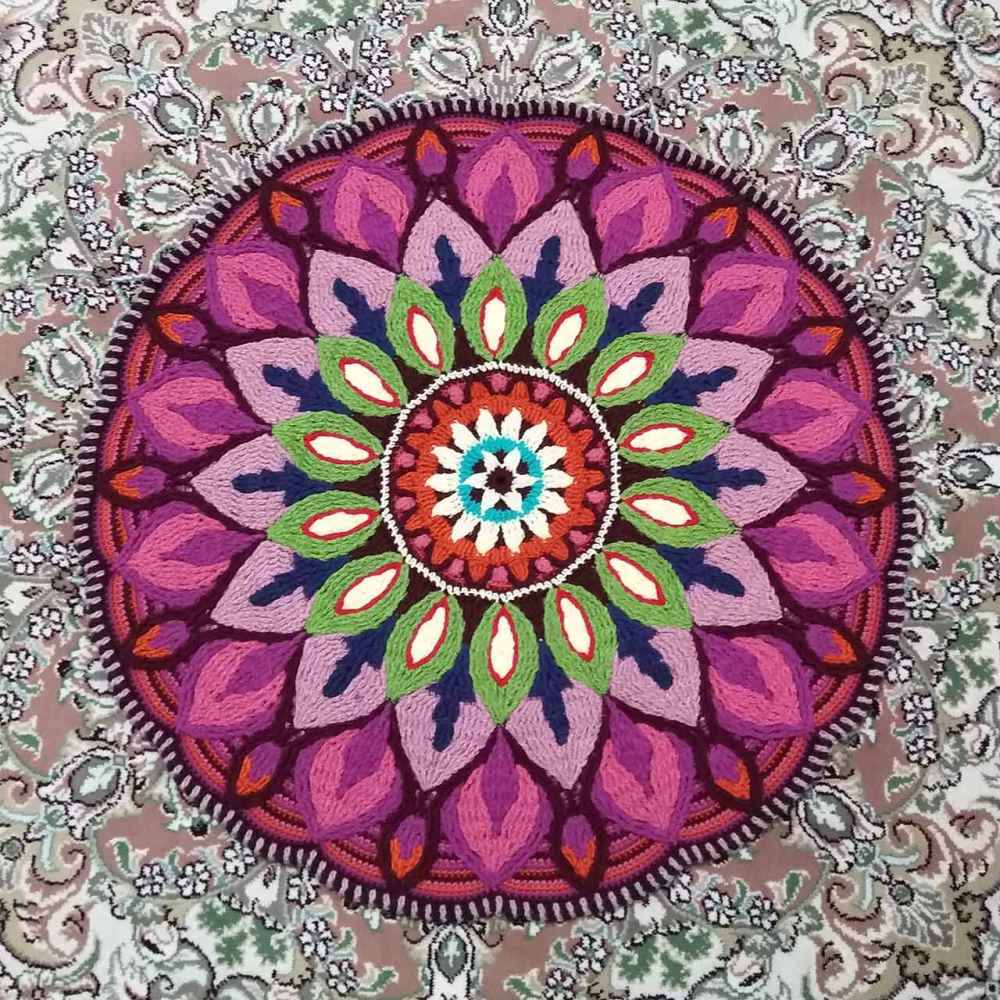 手工编织波西米亚风格地毯——Kian 设计