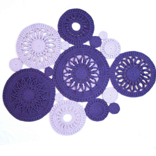 手工编织波西米亚风格地毯——Maah 图案