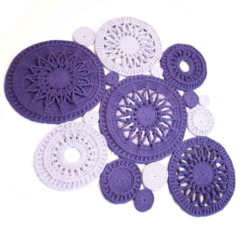 手工编织波西米亚风格地毯——Maah 图案