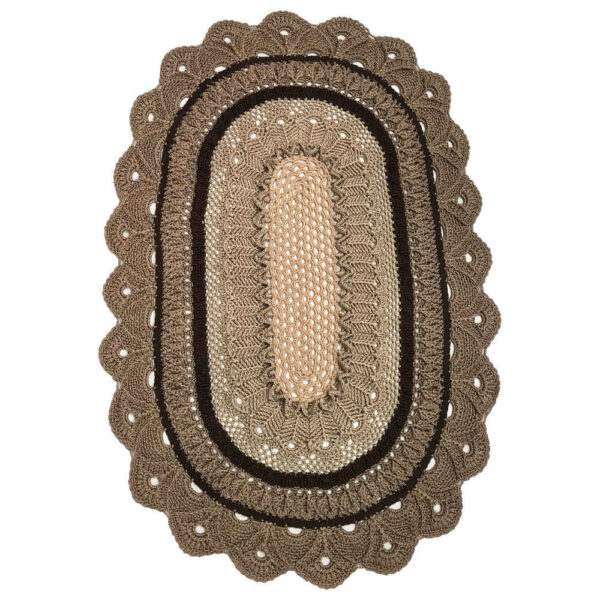 手工编织波西米亚风格地毯——Tavoos 设计