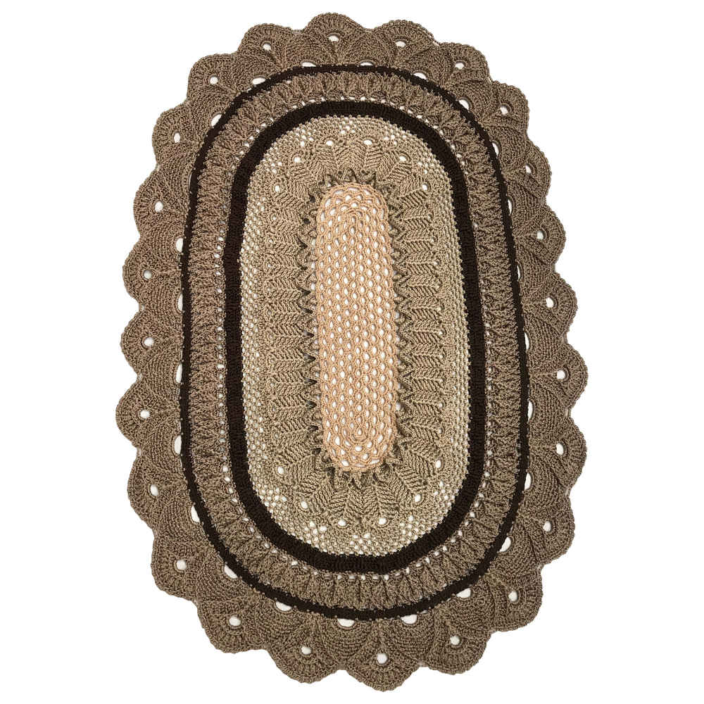 Main image of 手工编织波西米亚风格地毯——Tavoos 设计