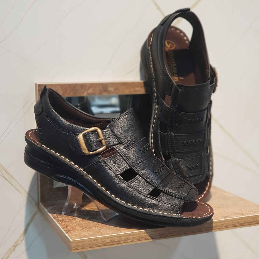 男士天然皮革凉鞋 款式:Floter