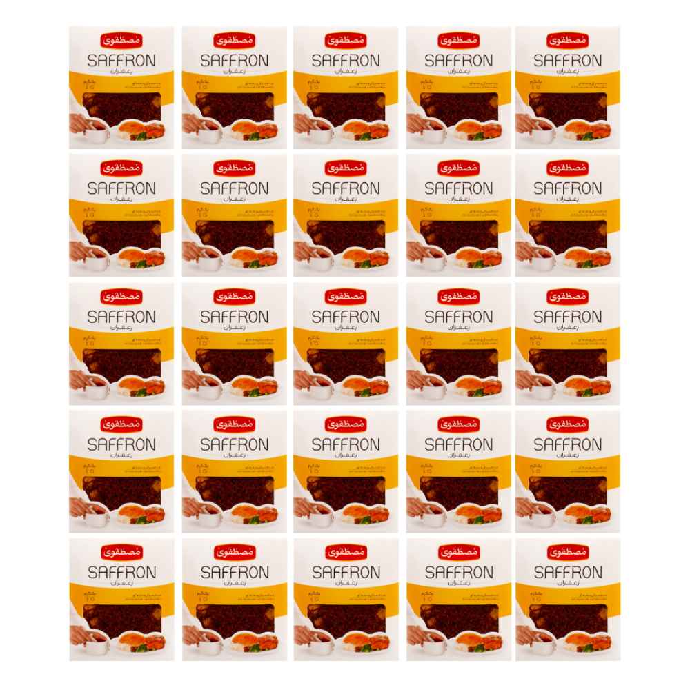 Main image of Mostafavi 顶级藏红花 – 正宗伊朗产 – 1克（25份装）
