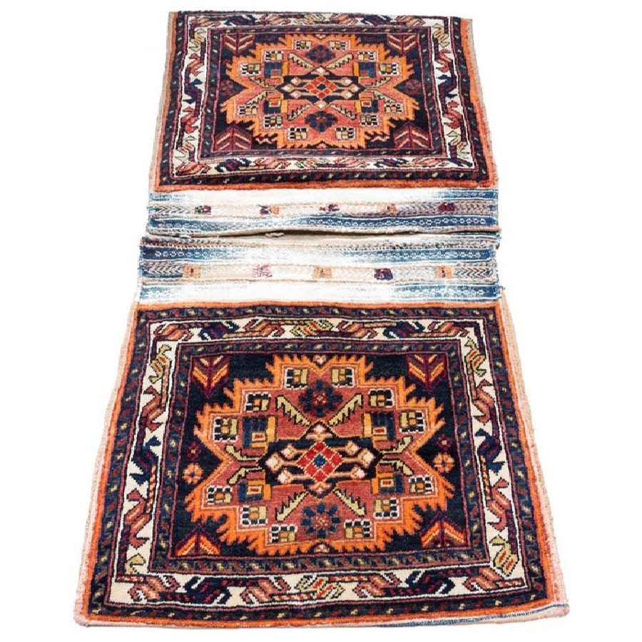 复古波斯鞍袋 —— 手工编织二手 Tōbrag Sarv