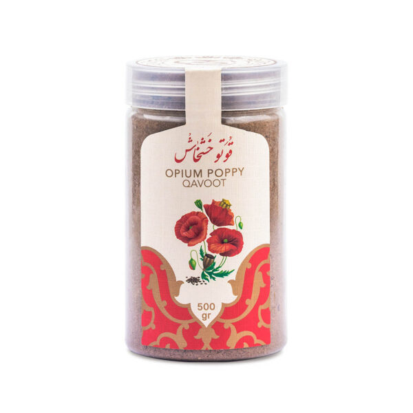 Qawoot 粉 – 天然能量与免疫力提升粉，罂粟口味，1500克（3袋）