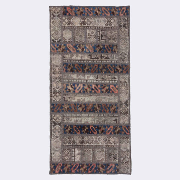 复古波斯手工结拼布地毯