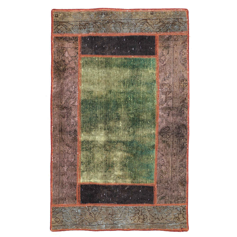 Main image of 复古波斯手工结拼布地毯 Baran