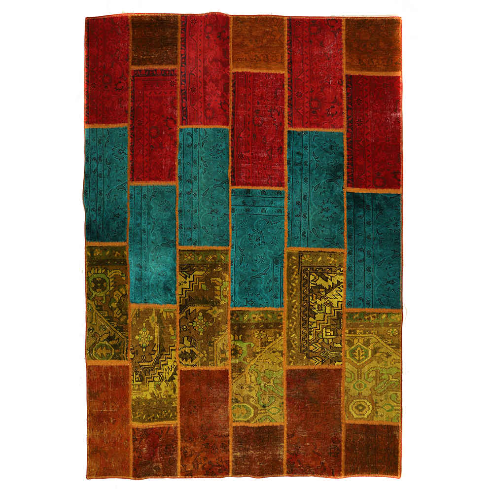 Main image of 复古波斯手工结拼布地毯 Bardia