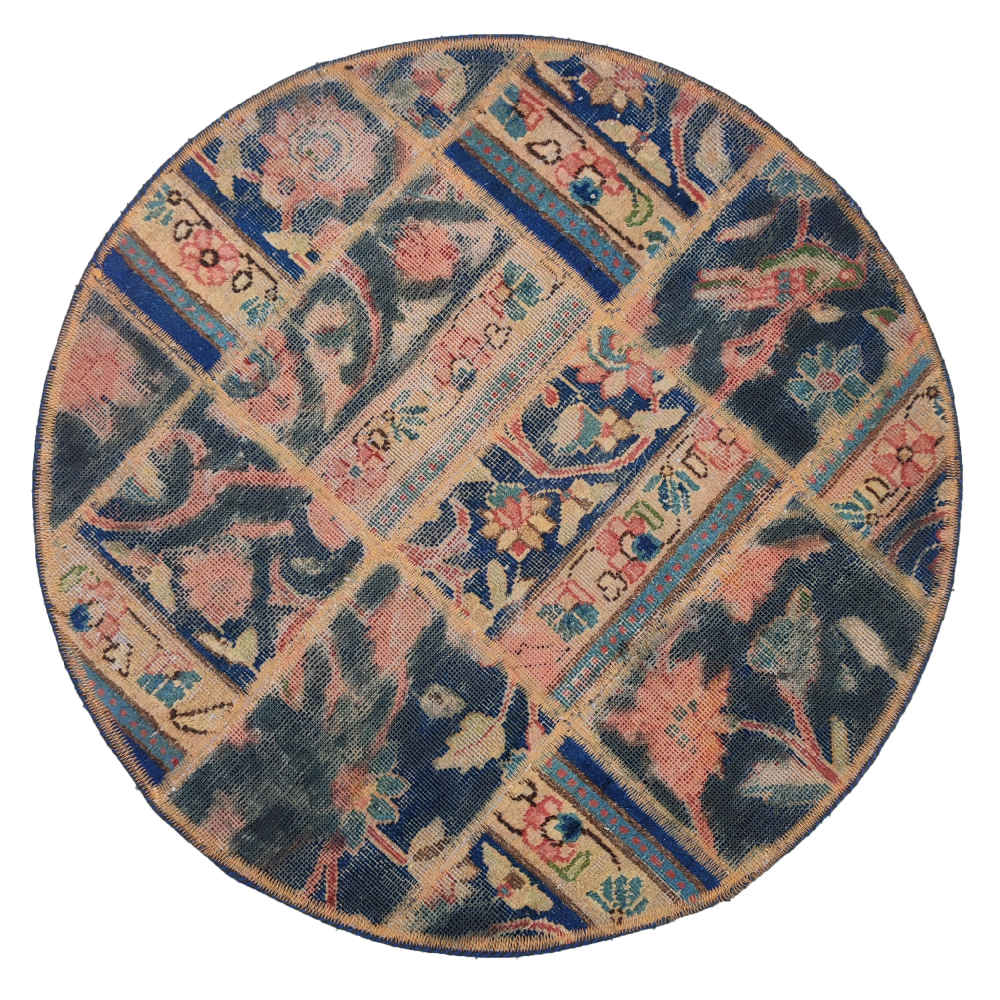 Main image of 复古波斯手工结拼布地毯 Bita